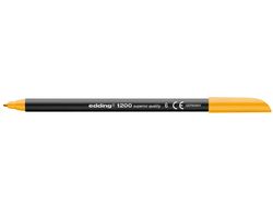 Rotulador Edding Punta Fibra 1200 Naranja Claro N.16 -Punta Redonda 0.5 Mm