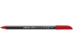 Rotulador Edding Punta Fibra 1200 Rojo Ingles N.28 -Punta Redonda 0.5 Mm