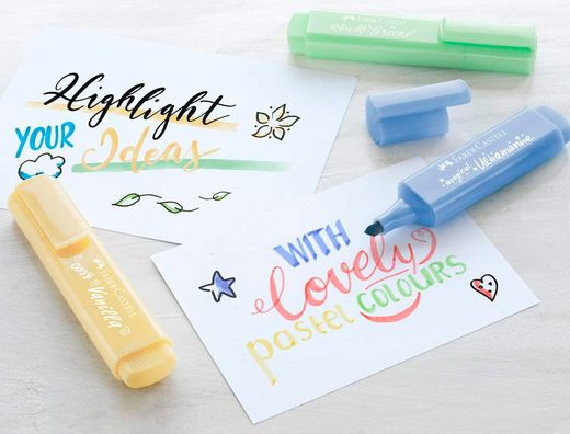 Rotulador faber fluorescente 1546 expositor de 60 unidades colores surtidos