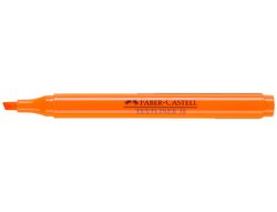 Rotulador faber fluorescente textliner 38 naranja
