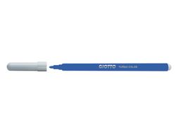 Rotulador giotto turbo color lavable con punta bloqueada unicolor azul oscuro