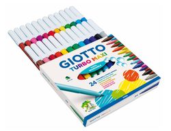 Rotulador Giotto Turbo maxi punta media (24 unidades)