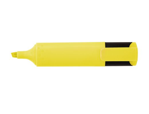Rotulador greening fluorescente punta biselada amarillo