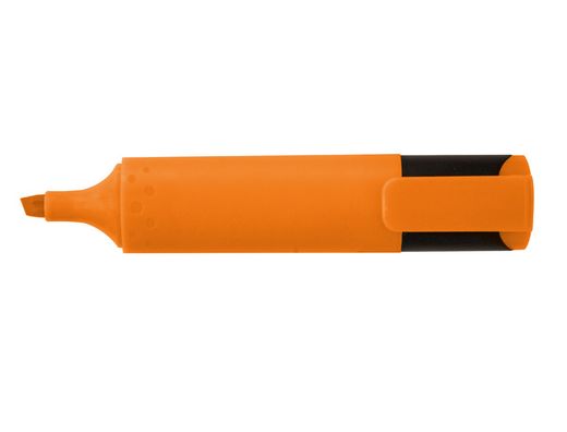 Rotulador greening fluorescente punta biselada naranja