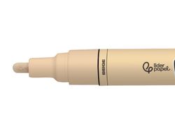 Rotulador liderpapel acrylic base agua todo tipo de superficie punta redonda 3 mm beige