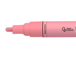 Rotulador liderpapel acrylic base agua todo tipo de superficie punta redonda 3 mm rosa sakura