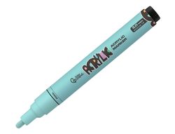 Rotulador liderpapel acrylic base agua todo tipo de superficie punta redonda 3 mm verde menta
