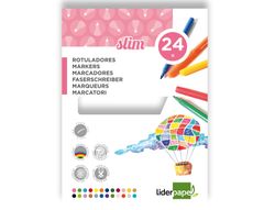 Rotulador Liderpapel Caja 24 Colores