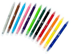 Rotulador Liderpapel Duo Caja 12 Colores