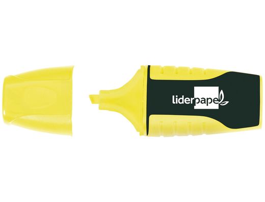 Rotulador Liderpapel Mini Fluorescente Amarillo