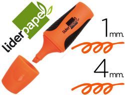 Rotulador Liderpapel Mini Fluorescente Naranja