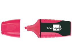 Rotulador Liderpapel Mini Fluorescente Rosa