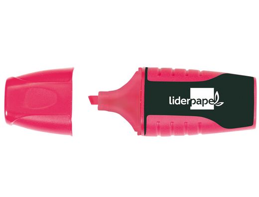Rotulador Liderpapel Mini Fluorescente Rosa