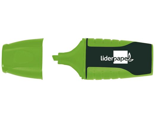 Rotulador Liderpapel Mini Fluorescente Verde