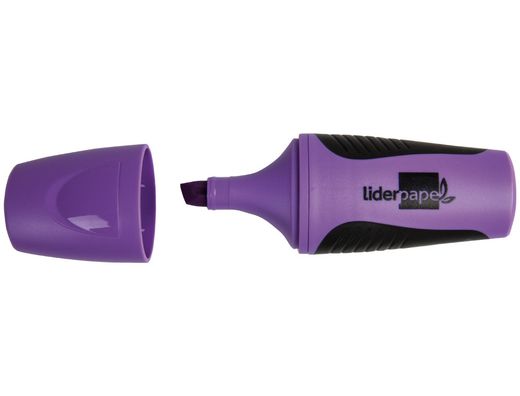 Rotulador Liderpapel Mini Fluorescente Violeta