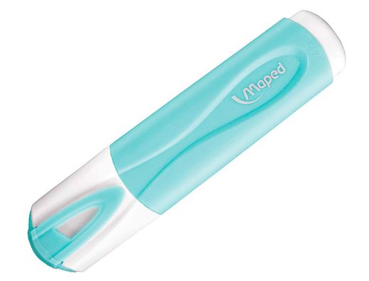 Rotulador maped fluorescente peps pastel con glitter estuche de 4 unidades colores surtidos
