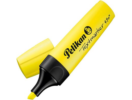 Rotulador Pelikan Fluorescente Textmarker 490 Amarillo