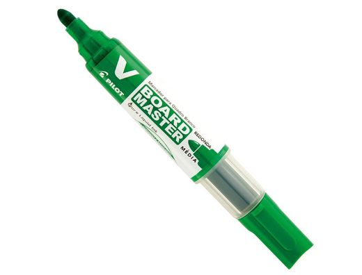 Rotulador Pilot verde para pizarra VBoard
