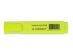 Rotulador Q-Connect Fluorescente Amarillo Punta Biselada