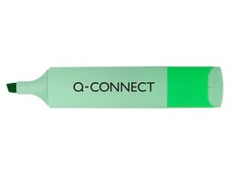Rotulador q-connect fluorescente punta biselada estuche de sobremesa 23 unidades colores surtidos