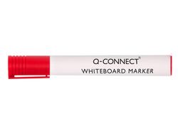 Rotulador Q-Connect Pizarra Blanca Color Rojo Punta Redonda 3.0 Mm