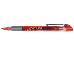 Rotulador Q-Connect Roller Ball Rojo 0,5 Mm