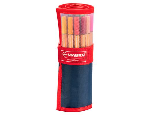 Rotulador Rollerset Stabilo point 88 (25 unidades)