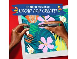 Rotulador sharpie acrylic punta redonda blister de 2 unidades blanco y negro