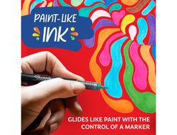 Rotulador sharpie acrylic punta redonda blister de 2 unidades blanco y negro