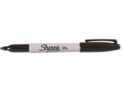 Rotulador sharpie permanente punta fina negro
