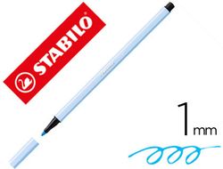 Rotulador stabilo acuarelable pen 68 azul claro 1 mm