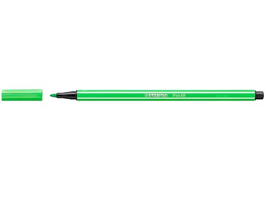 Rotulador stabilo acuarelable pen 68 esmeralda claro 1 mm