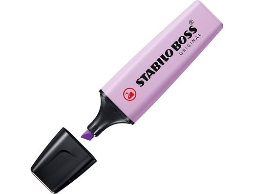 Rotulador stabilo boss fluorescente 70 pastel deskset estuche de 15 unidades colores surtidos