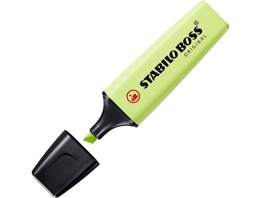 Rotulador stabilo boss fluorescente 70 pastel estuche de 4 unidades colores nuevos 2021 surtidos