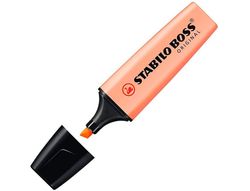 Rotulador stabilo boss fluorescente 70 pastel naranja palido