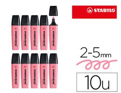 Rotulador stabilo boss fluorescente 70 pastel rosa cerezo en flor