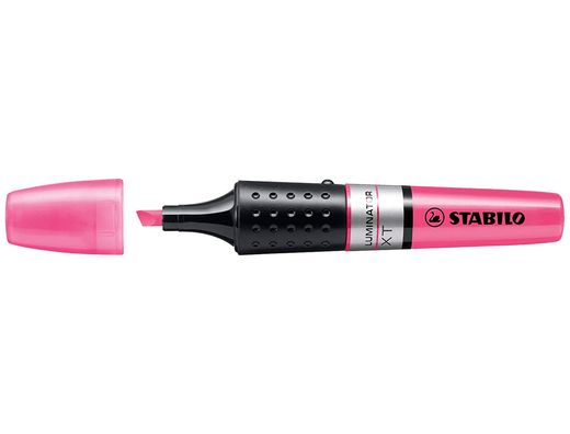 Rotulador stabilo boss luminator rosa tinta liquida