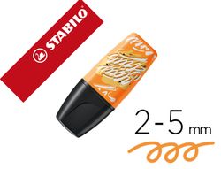 Rotulador stabilo boss mini fluorescente by snooze one naranja