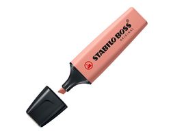 Rotulador stabilo boss pastel fluorescente 70 nature colors siena
