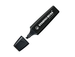 Rotulador stabilo boss pastel fluorescente nature colors negro