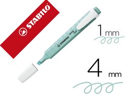 Rotulador stabilo fluorescente swing cool pastel turquesa