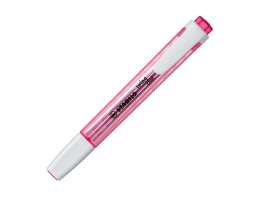 Rotulador stabilo marcador fluorescente swing cool rosa