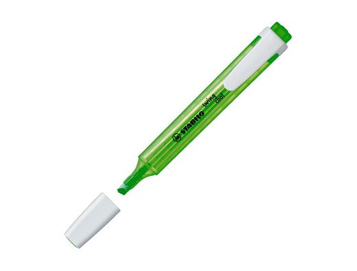 Rotulador stabilo marcador fluorescente swing cool verde