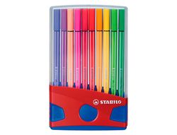 Rotulador Stabilo Pen 68 estuche plástico (20 unidades)