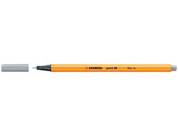 Rotulador stabilo punta de fibra point 88 gris azulado claro 0,4 mm