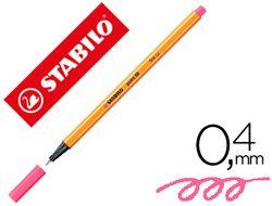 Rotulador stabilo punta de fibra point 88 heliotropo 0,4 mm