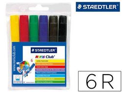 Rotulador Staedtler Color Jumbo Trazo 3 mm -Estuche de 6 Colores Surtidos
