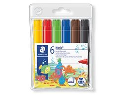 Rotulador Staedtler Color Jumbo Trazo 3 mm -Estuche de 6 Colores Surtidos