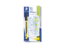 Rotulador staedtler noris writing pen 307 tinta base de agua punta fina trazo 0,6 mm negro