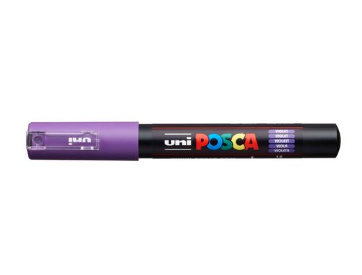 Rotulador uni posca 0,7 mm pc-1m violeta